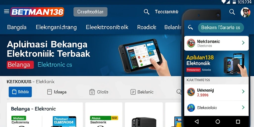 Tampilan antarmuka aplikasi BETMAN138 yang modern dan fungsional.