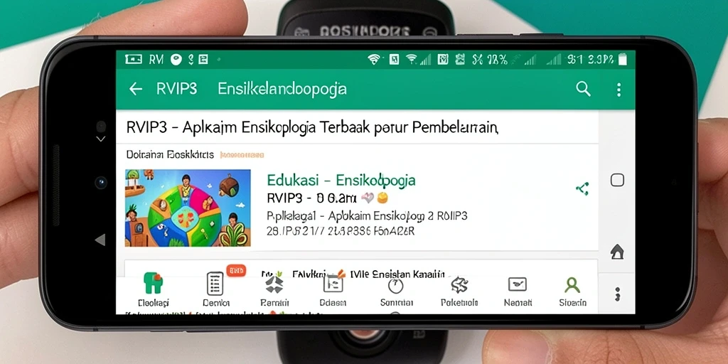 Screenshot antarmuka RVIP3 yang intuitif dan informatif.