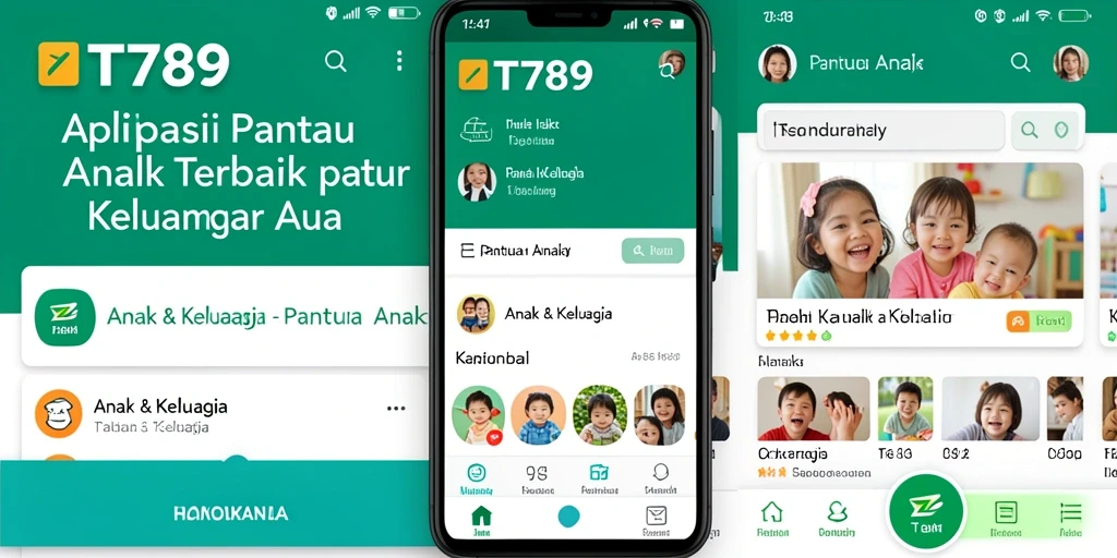 Antarmuka aplikasi Pantau Anak TT789 yang intuitif dan informatif.